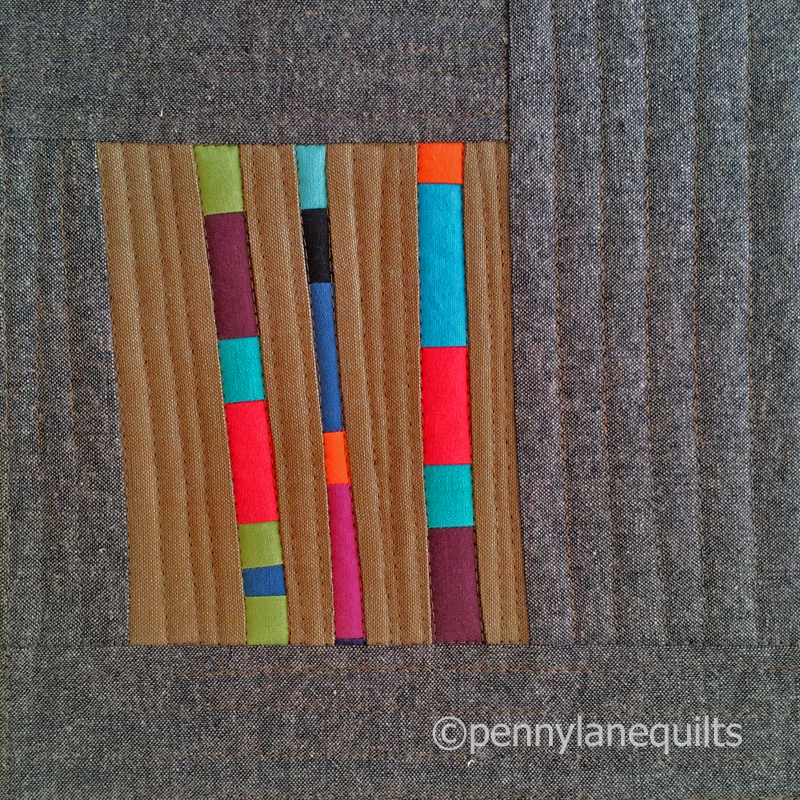 table mat with skinny stripes by marla varner