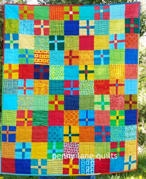 baby quilt plus blocks and charm squares